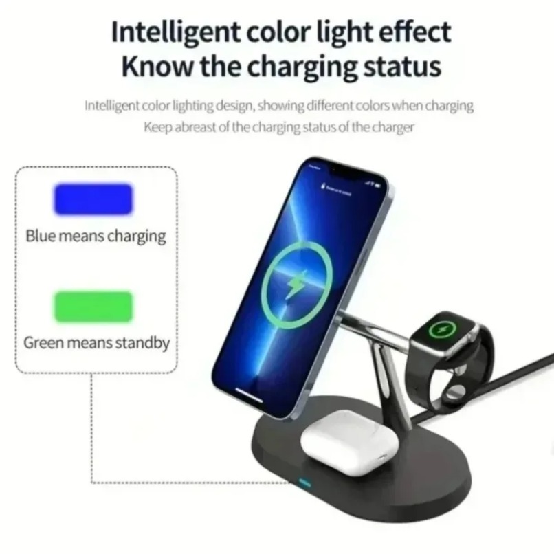 Smart Home Apple - Fast Charge 3 in 1 Magnetic