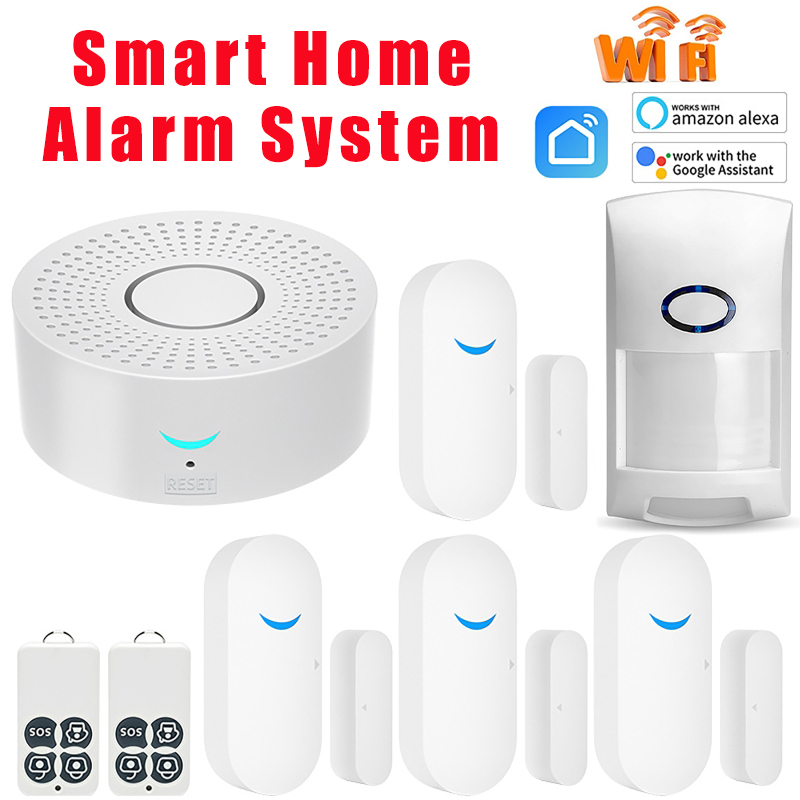 Door Window Sensor - 433MHz Smart Home Tuya WiFi Door