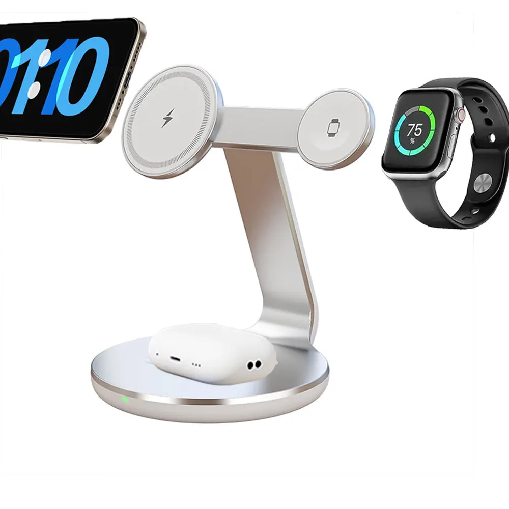 Smart Home Apple - 3 in 1 Wireless Charger Stand