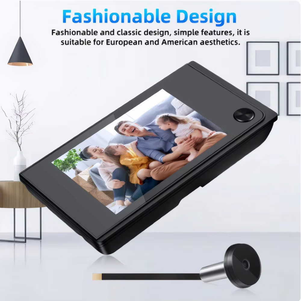 Hollarm 3.5 Inch Wireless Door - đánh giá và giá Smart Home Battery Camera