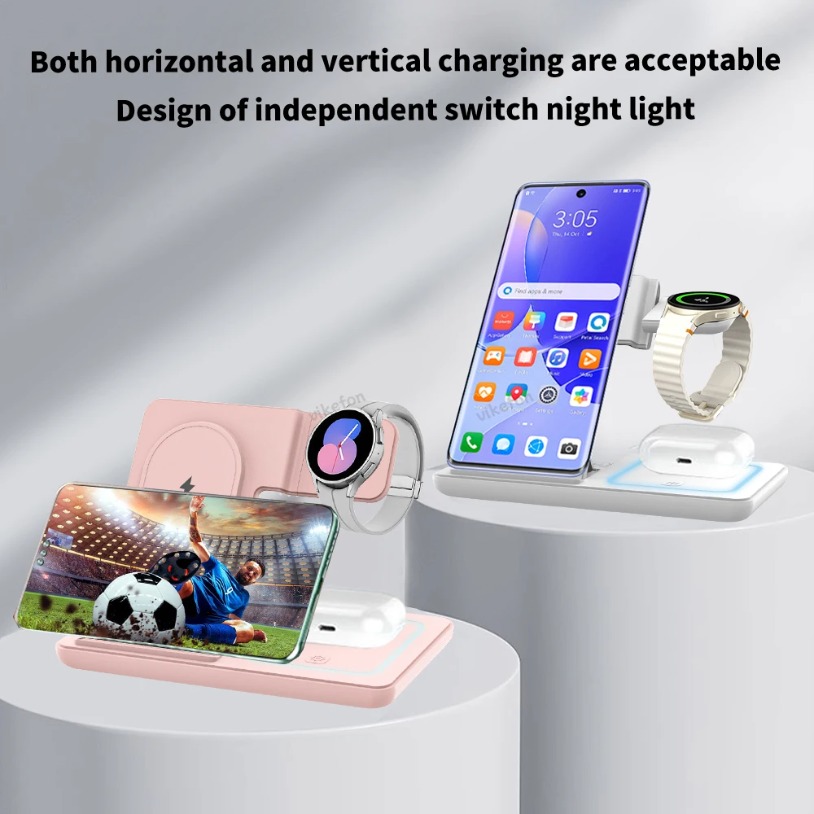 3 in 1 Foldable Wireless Charg - đánh giá và giá Smart Home Office