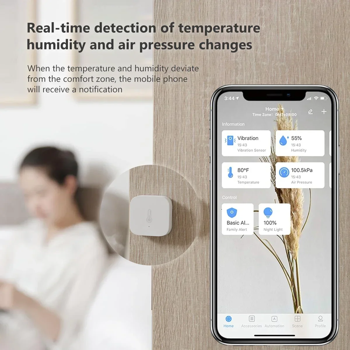 Aqara Temperature Sensor Zigbe - đánh giá và giá Smart Home Apple