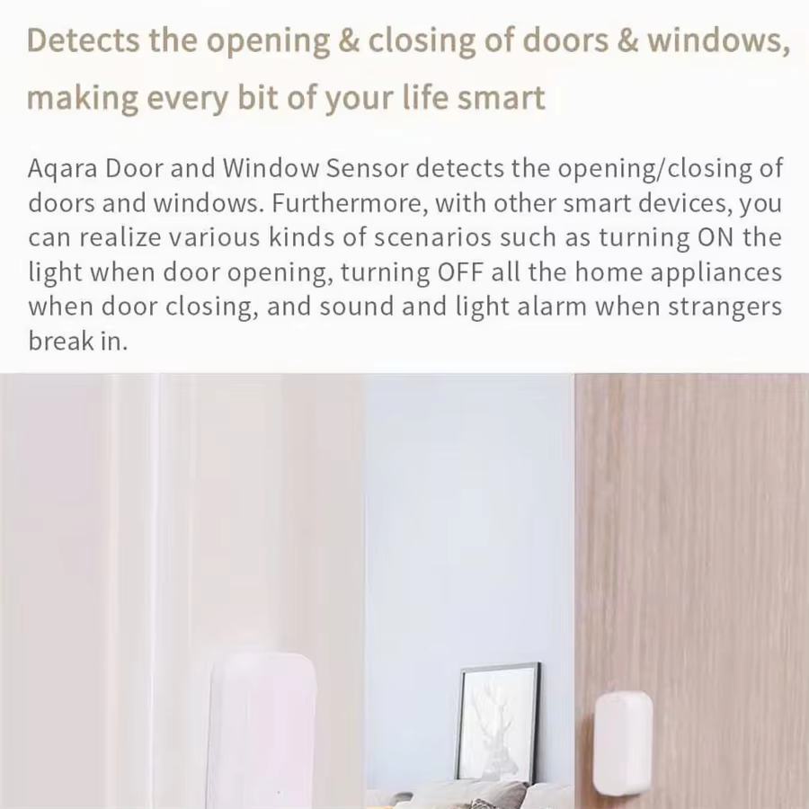 Aqara Door Window Sensor E1 Zi - đánh giá và giá Smart Home Apple