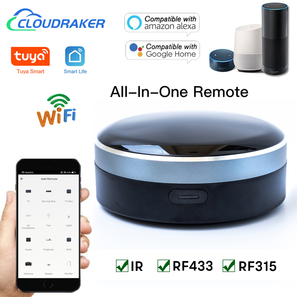 Tuya IR RF 433/315 Universal W - đánh giá và giá Smart Home Apple