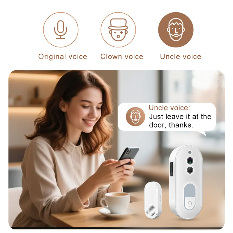 Tuya Smart Video Doorbell Wire - đánh giá và giá Smart Home Battery Camera