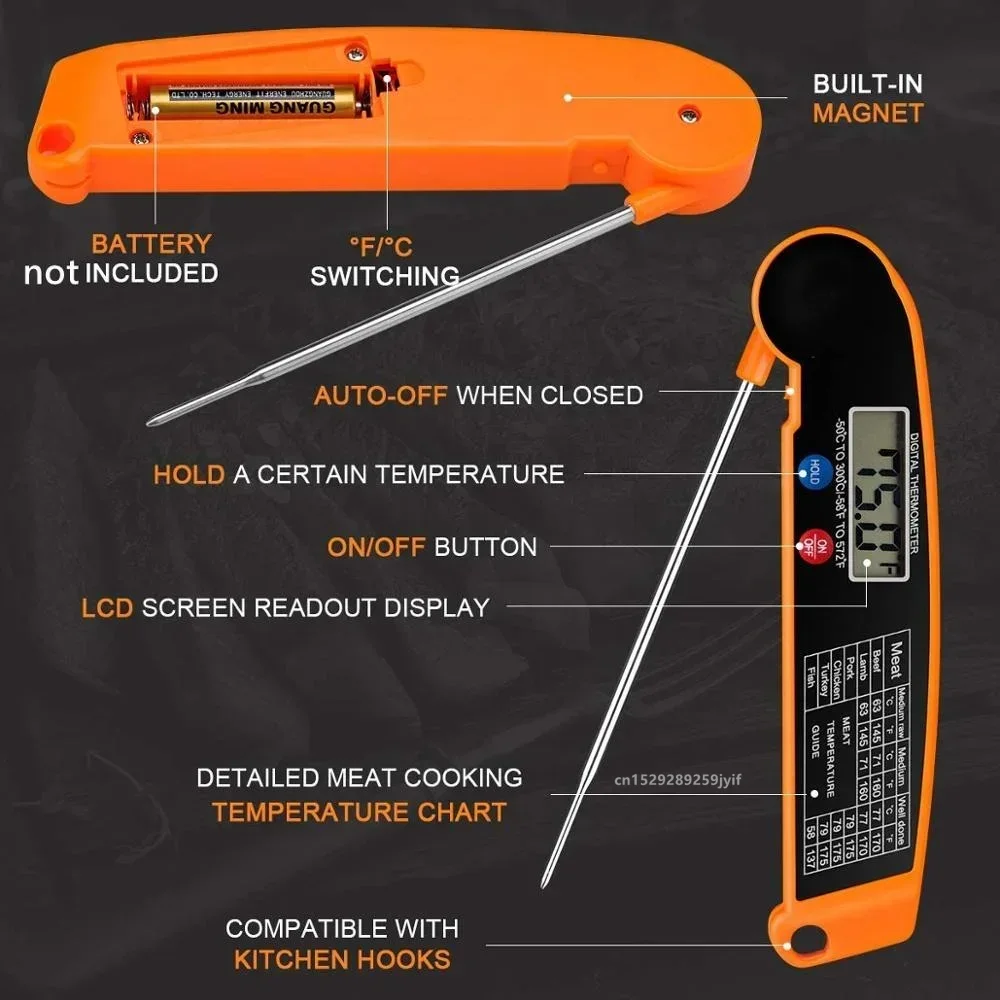 Digital Kitchen Food Thermomet - đánh giá và giá Smart Home Utensils