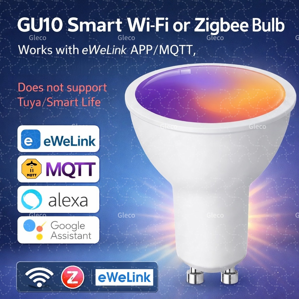 Ewelink GU10 Zigbee LED Bulbs  - đánh giá và giá Smart Home Samsung