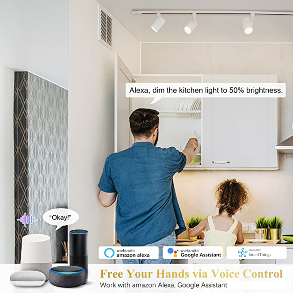 Ewelink GU10 Zigbee LED Bulbs  - đánh giá và giá Smart Home Samsung
