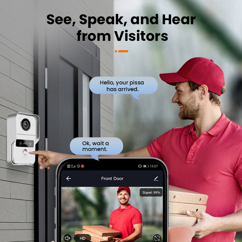 Tuya Smart 1080P Doorbell Came - đánh giá và giá Smart Home Battery Camera