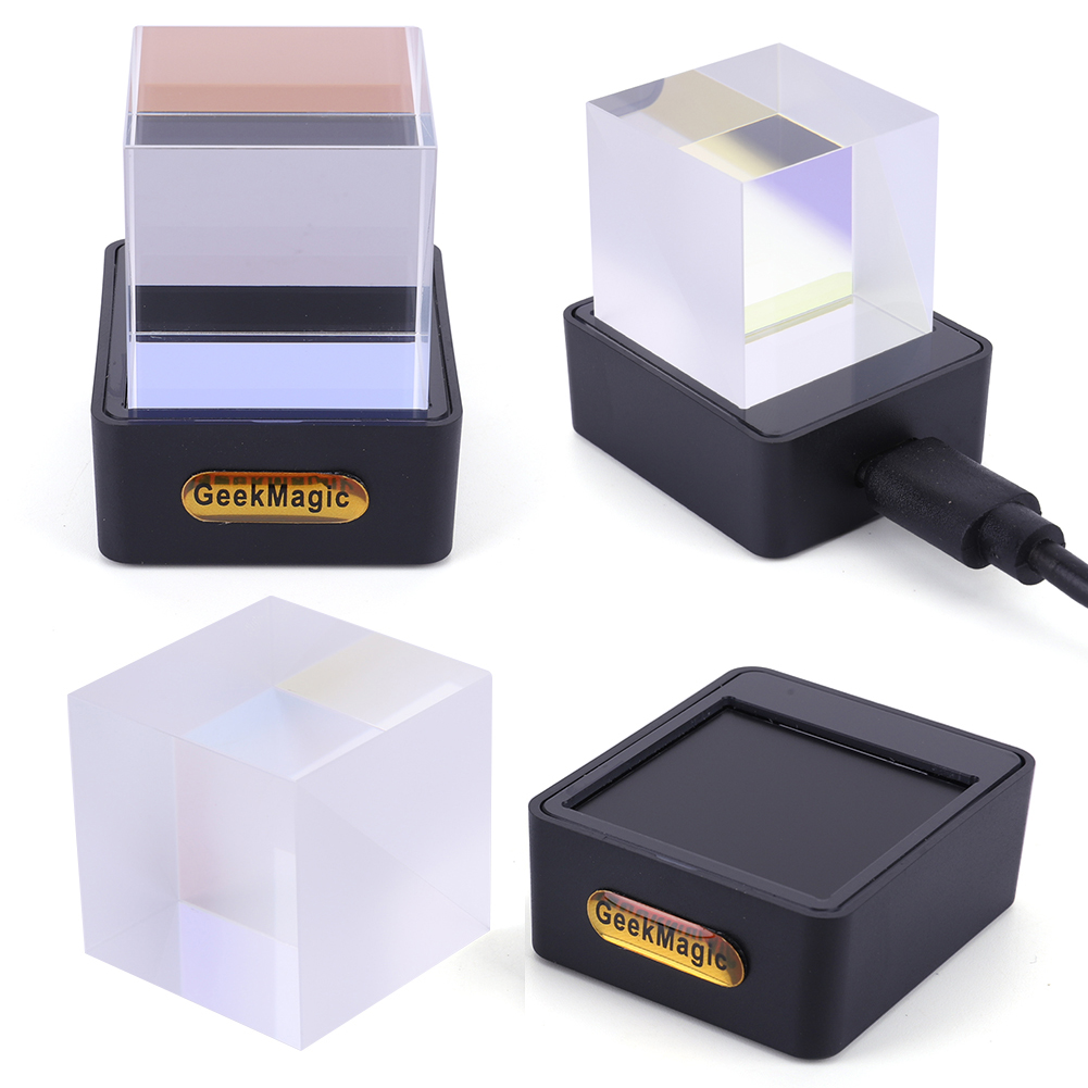Crystal Cube Photo Display Hol - đánh giá và giá Smart Home Office