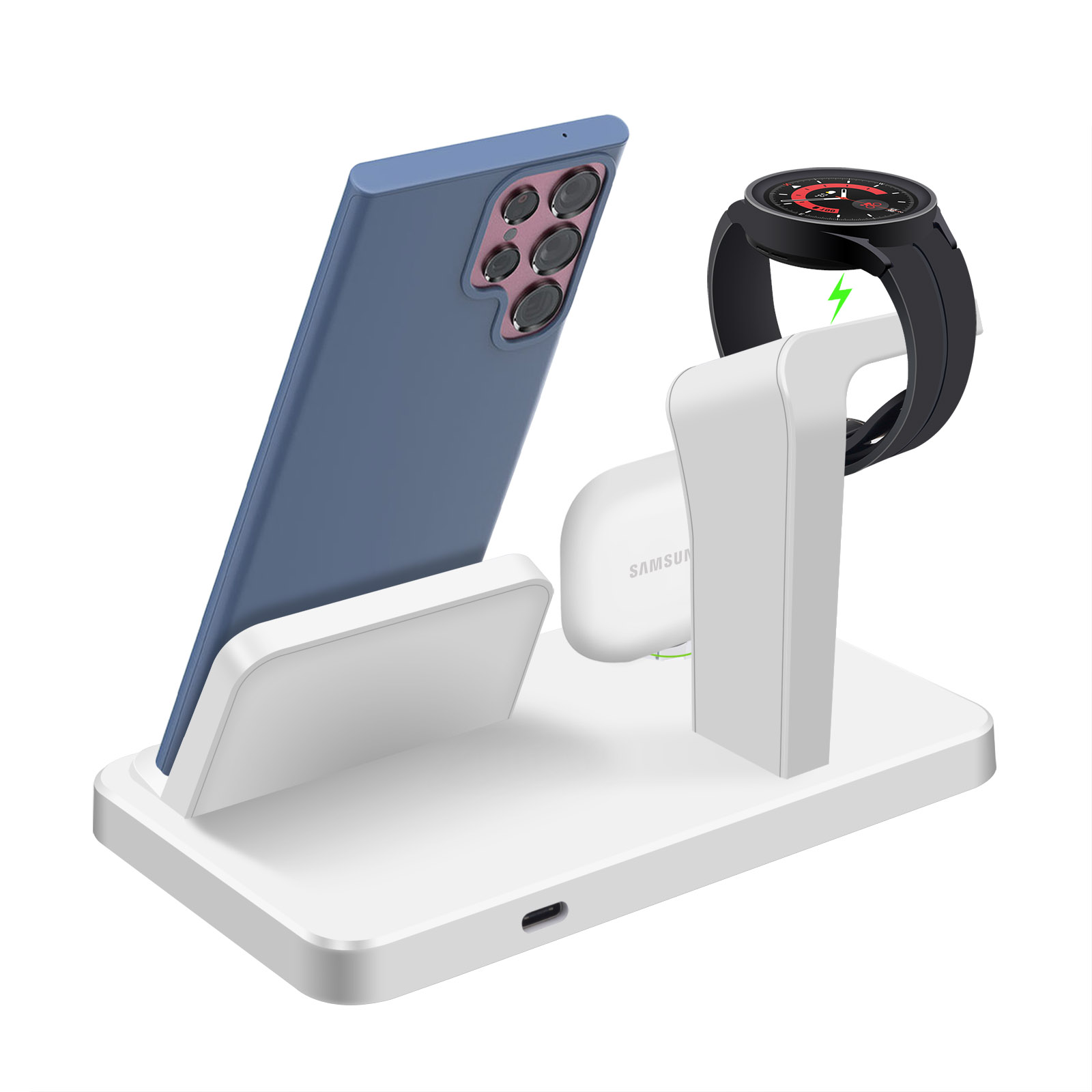 Desk 3 in 1 Type C Port Wirele - đánh giá và giá Smart Home Office