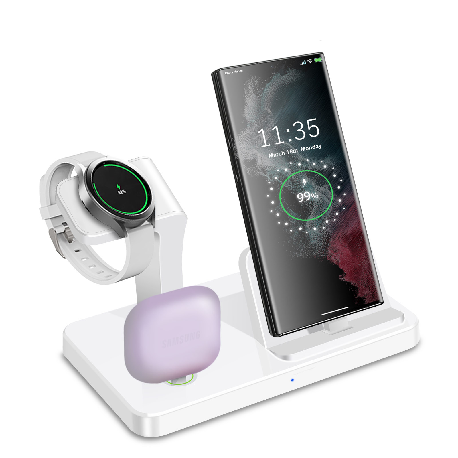 Desk 3 in 1 Type C Port Wirele - đánh giá và giá Smart Home Office