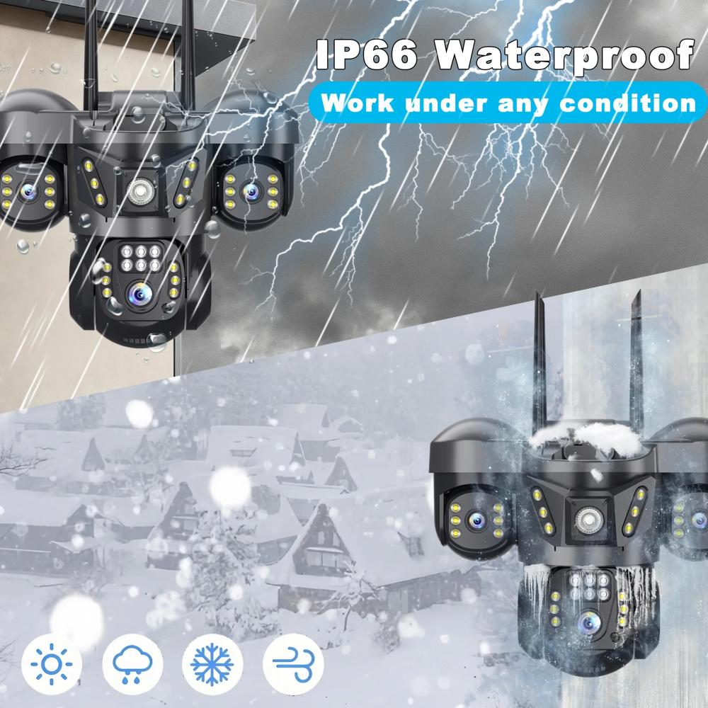 15MP 8K WIFI IP Camera Three S - đánh giá và giá Smart Home Kamera
