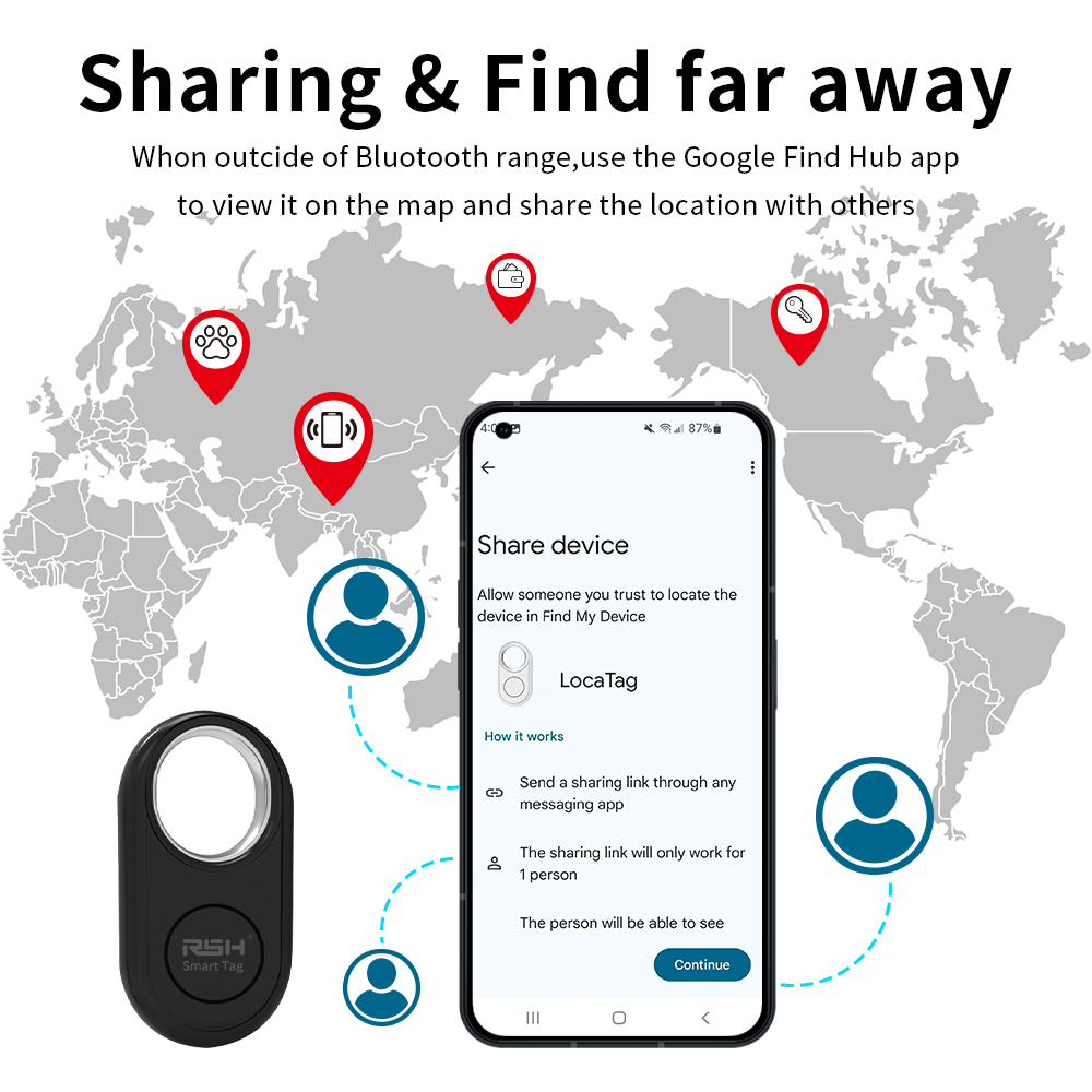 RSH 4PCS GPS Tracker for Samsu - đánh giá và giá Smart Home Samsung