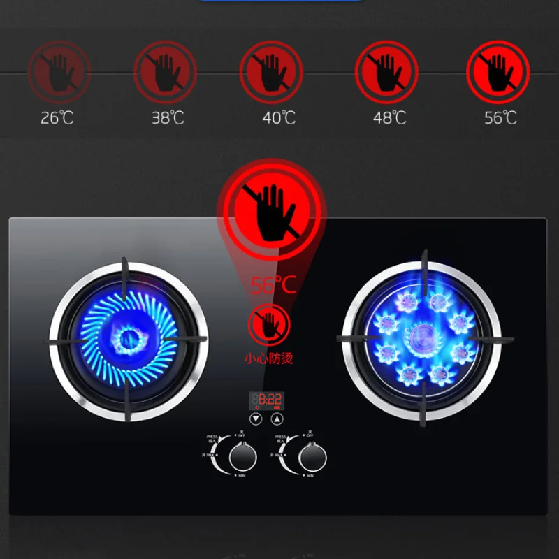 Gas stove with 9-hole dual bur - đánh giá và giá Smart Home Utensils