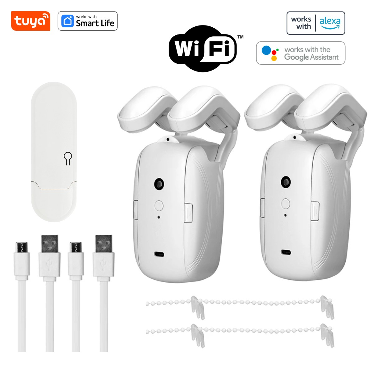 1/2PCS Tuya Smart WiFi Curtain - đánh giá và giá Smart Curtain Robot