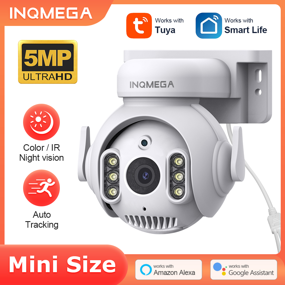 INQMEGA 5MP Wifi TUYA CAMERA T - đánh giá và giá Smart Home Outdoor Camera