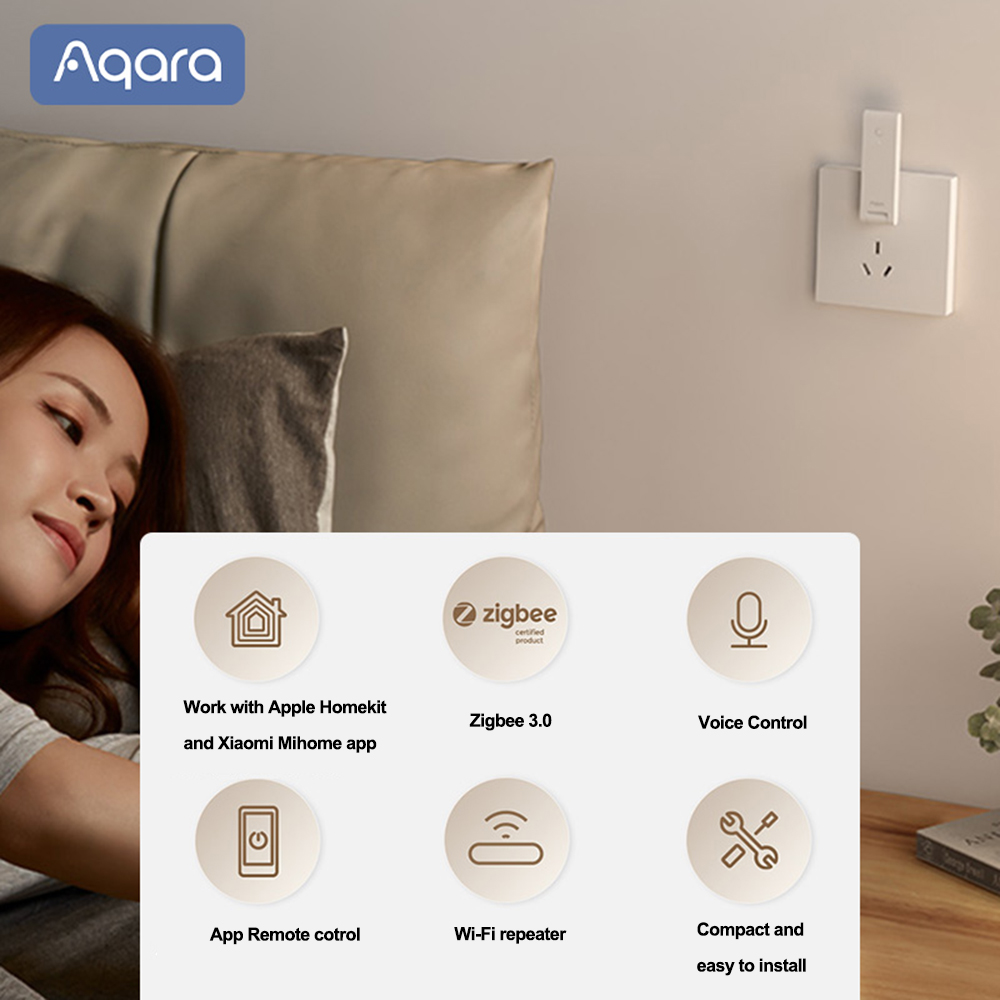 AQARA E1 Gateway Zigbee Aqara  - đánh giá và giá Smart Home Apple