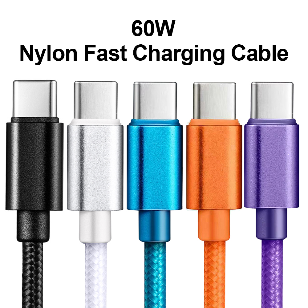 60W Braided USB C Cable 1M 2M  - đánh giá và giá Smart Home Samsung