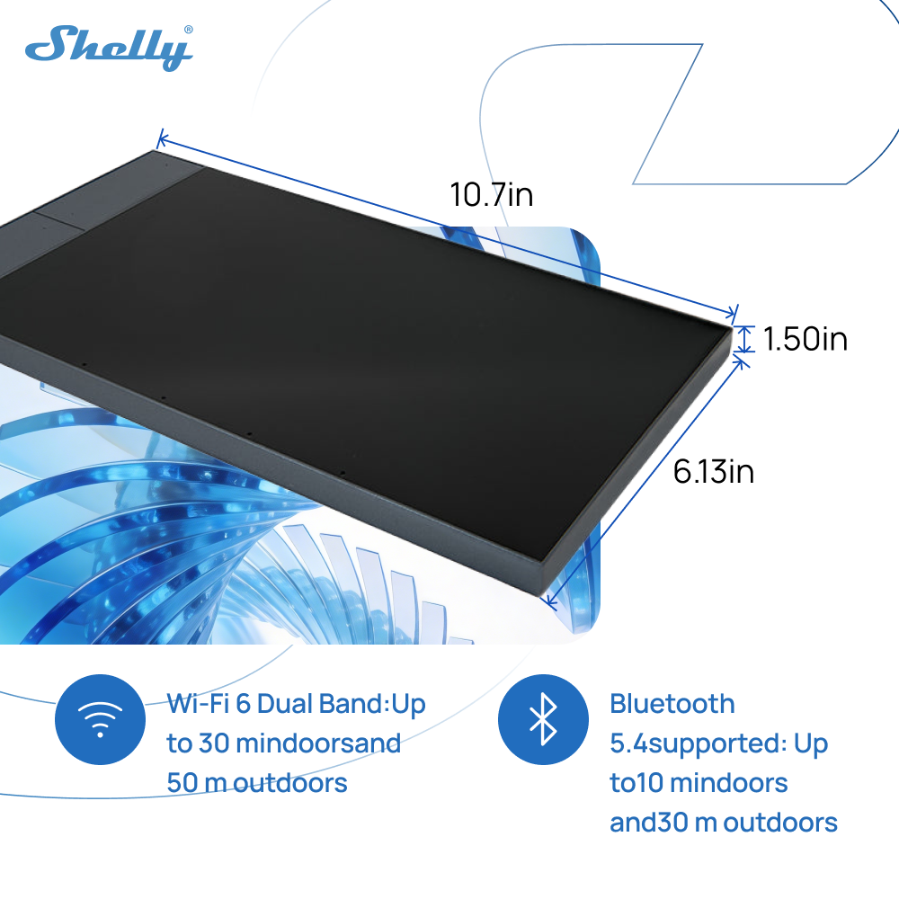Shelly Wall Display XL Smart H - đánh giá và giá Smart Home Xl