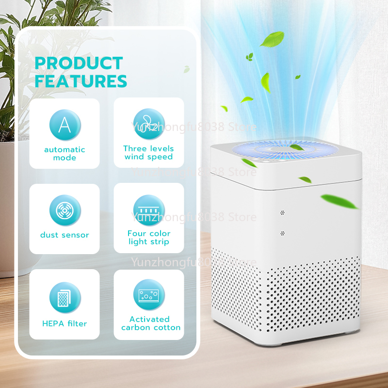 Portable Home Smart Air Purifi - đánh giá và giá Smart Home Office