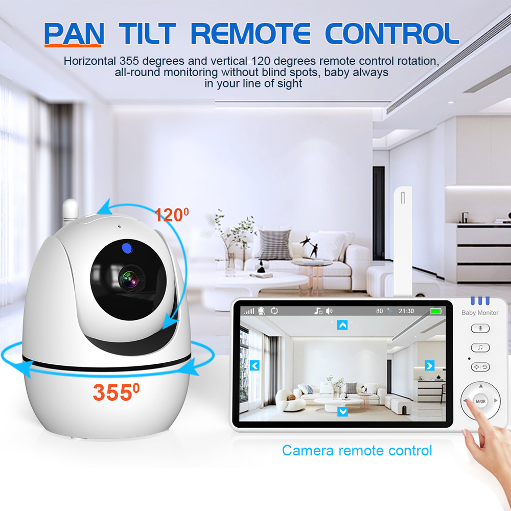 Video Baby Monitor with Cam an - đánh giá và giá Smart Home Battery Camera