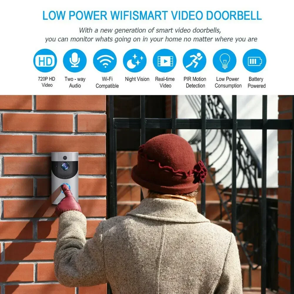 720P HD Smart Home Wireless WI - đánh giá và giá Smart Home Battery Camera