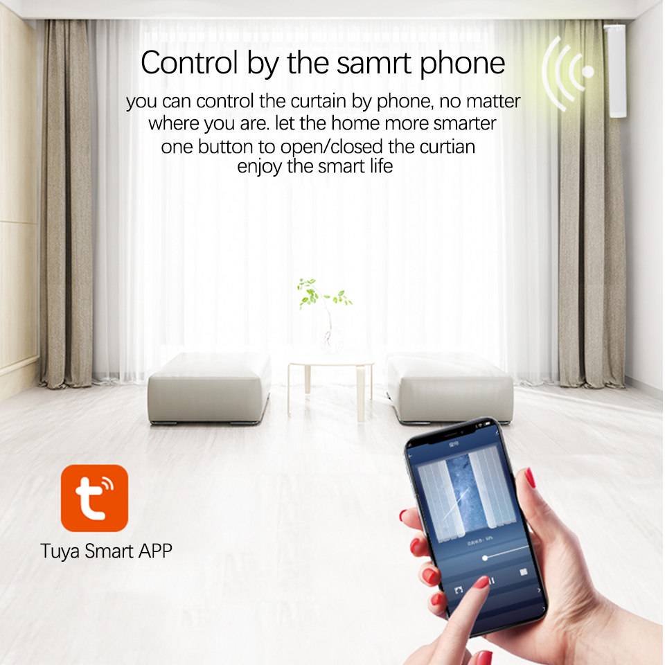Tuya Matter Wifi Curtain Motor - đánh giá và giá Smart Home Apple